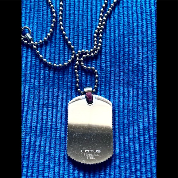 LITMAN JEWELERS Men’s Stainless Steel Pendant/Chain Engraved “In My Heart” - Picture 9 of 11